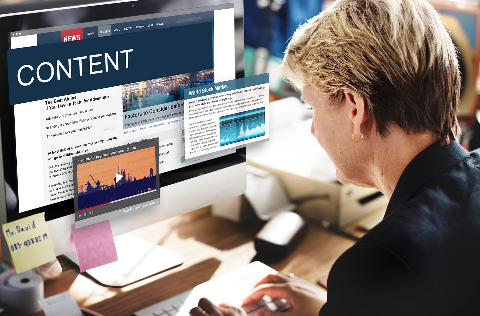 media journalism global daily news content concept scaled